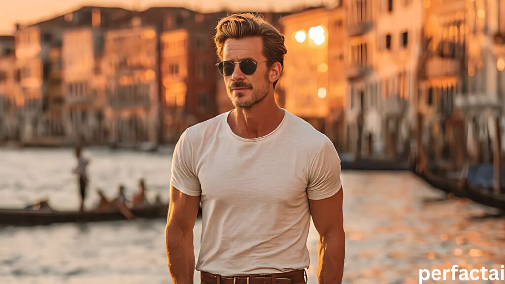 Vintage vibes by the canal, just chilling on the bridge like it’s a scene from an old movie.