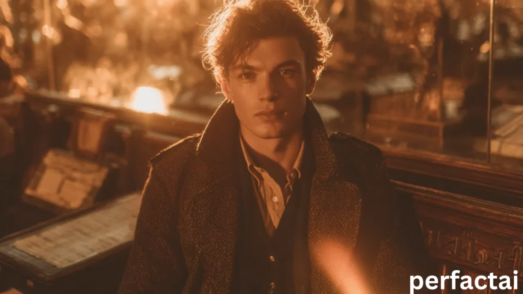 Lost in thoughts beneath the towering Tyrannosaurus rex at the historical museum